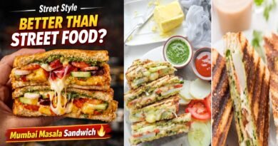 Mumbai Street Style Sandwich: Crispy & Loaded