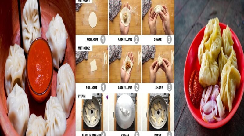 Street Style Veg Momos 😍 Soft, Juicy & Better Than Market