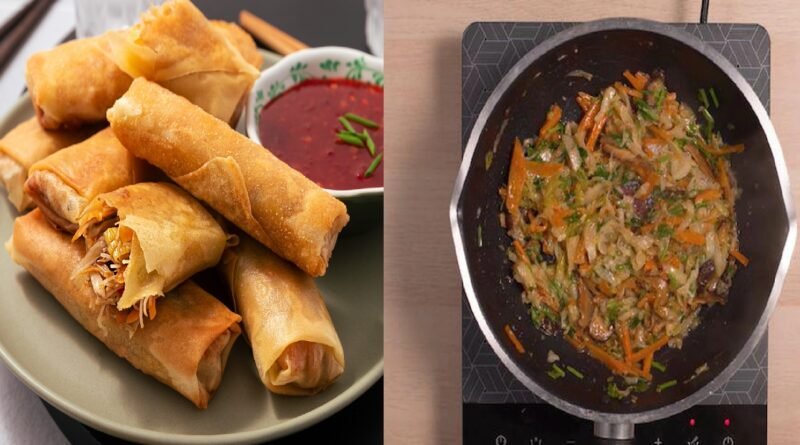 Street Style Veg Spring Rolls - Crispy & Better Than Market
