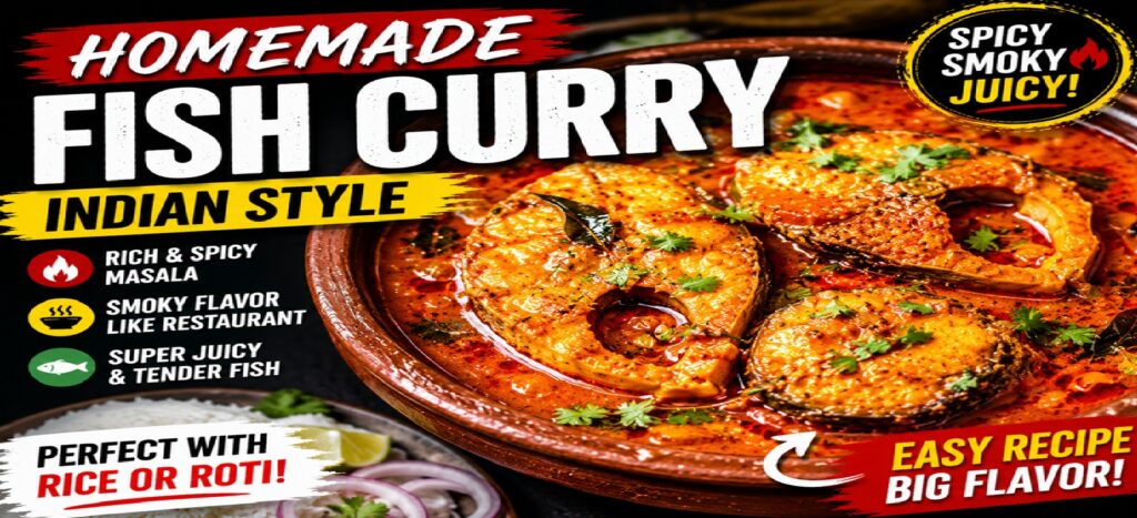 Homemade Fish Curry: Spicy & Smoky