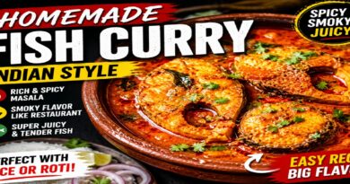 Homemade Fish Curry: Spicy & Smoky