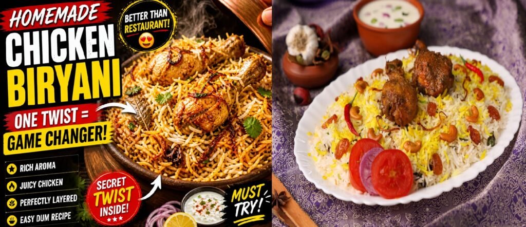 Chicken Biryani Secret: One Twist Changes Everything