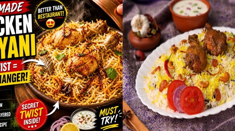Chicken Biryani Secret: One Twist Changes Everything