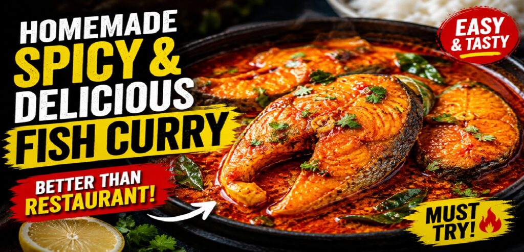 Homemade Fish Curry: Spicy & Delicious 