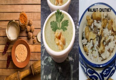 Kashmiri Walnut Chutney - Traditional Akhrot Recipe