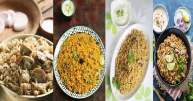 Restaurant Style Mushroom Biryani - Dum Perfect Recipe