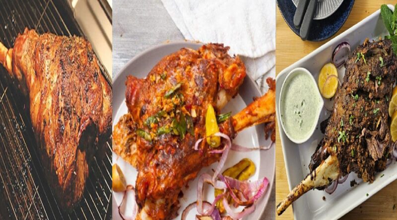 Street Style Mutton Raan - Smoky & Juicy