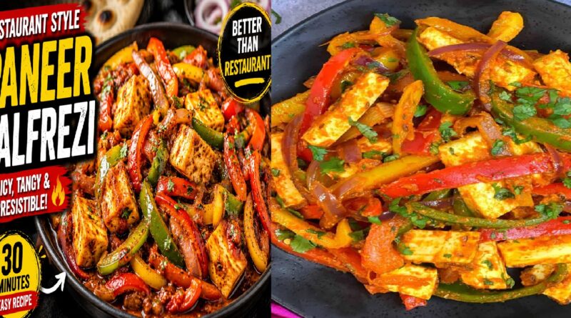 Paneer Jalfrezi Recipe