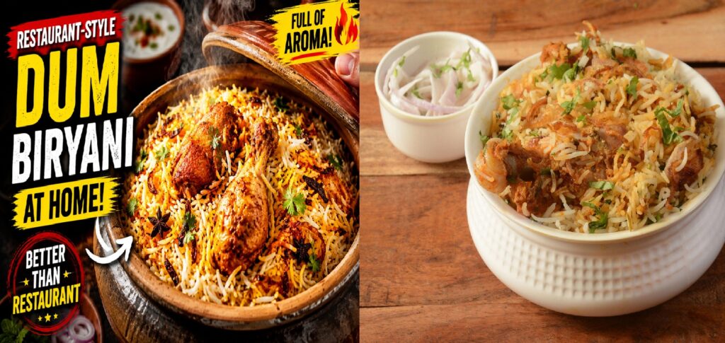 Restaurant-Style Dum Biryani - Easy Home Recipe