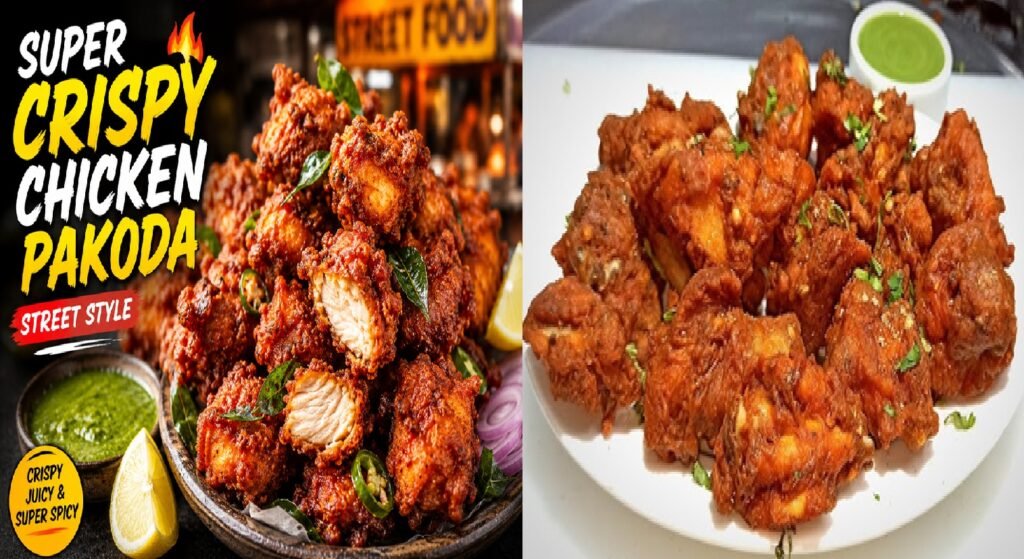 Street Style Chicken Pakoda Recipe | Crispy, Juicy & Super Spicy Snack at Home