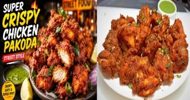Street Style Chicken Pakoda Recipe | Crispy, Juicy & Super Spicy Snack at Home