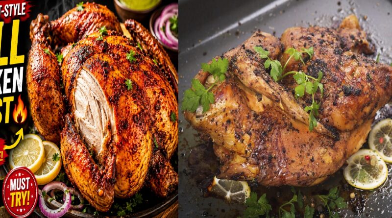 Restaurant-Style Full Chicken Roast - Better Than Takeaway