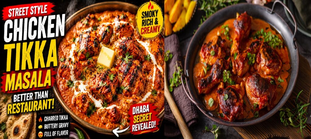 Street Style Chicken Tikka Masala - Better Than Restaurant