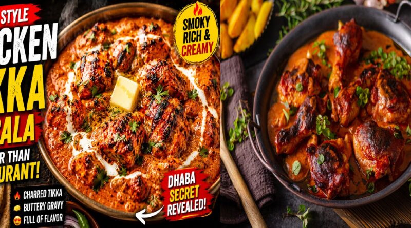 Street Style Chicken Tikka Masala - Better Than Restaurant