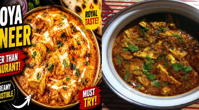 Restaurant-Style Khoya Paneer in Just 30 Minutes