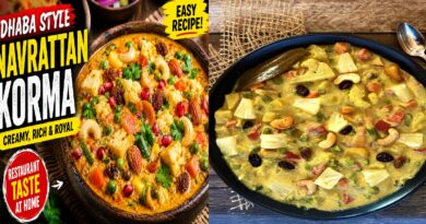 Restaurant-Style Creamy and Royal Mixed Vegetable Curry at Home with Dhaba-Style Navrattan Korma Recipe