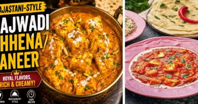 Rajasthani-Style Rajwadi Chhena/Paneer Recipe: A Royal Rajasthani Delight You Must Try