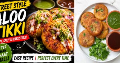 Street Style Aloo Tikki Recipe | Crispy, Spicy & Easy Indian Street Food at Home