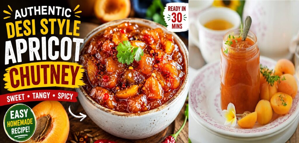 Authentic Desi Style Apricot Chutney Recipe: Sweet, Tangy & Spicy Homemade Delight
