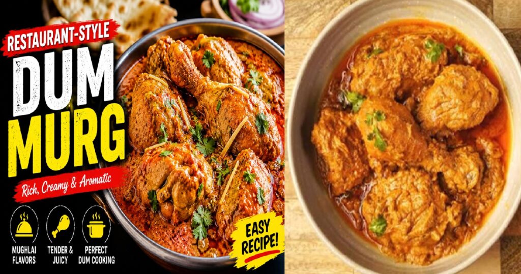 Restaurant-Style Dum Murg Recipe: How to Make Rich, Aromatic Mughlai Chicken at Home