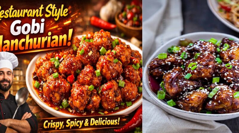 Restaurant-Style Gobi Manchurian Recipe: Crispy, Spicy & Better Than Takeout