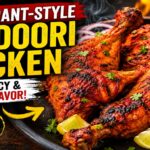 Restaurant-Style Tandoori Chicken Recipe | Juicy, Smoky & Easy Homemade Indian Classic