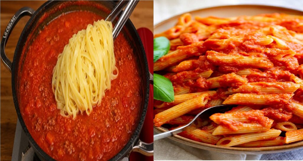 Homemade Red Sauce Pasta - Better Than Café